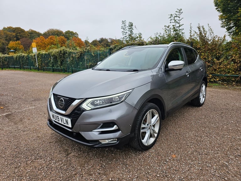 2019 NISSAN QASHQAI N-MOTION 1.5 DCI SUV EURO 6 ULEZ FREE CHEAP RUNNER MINT CONDITION 