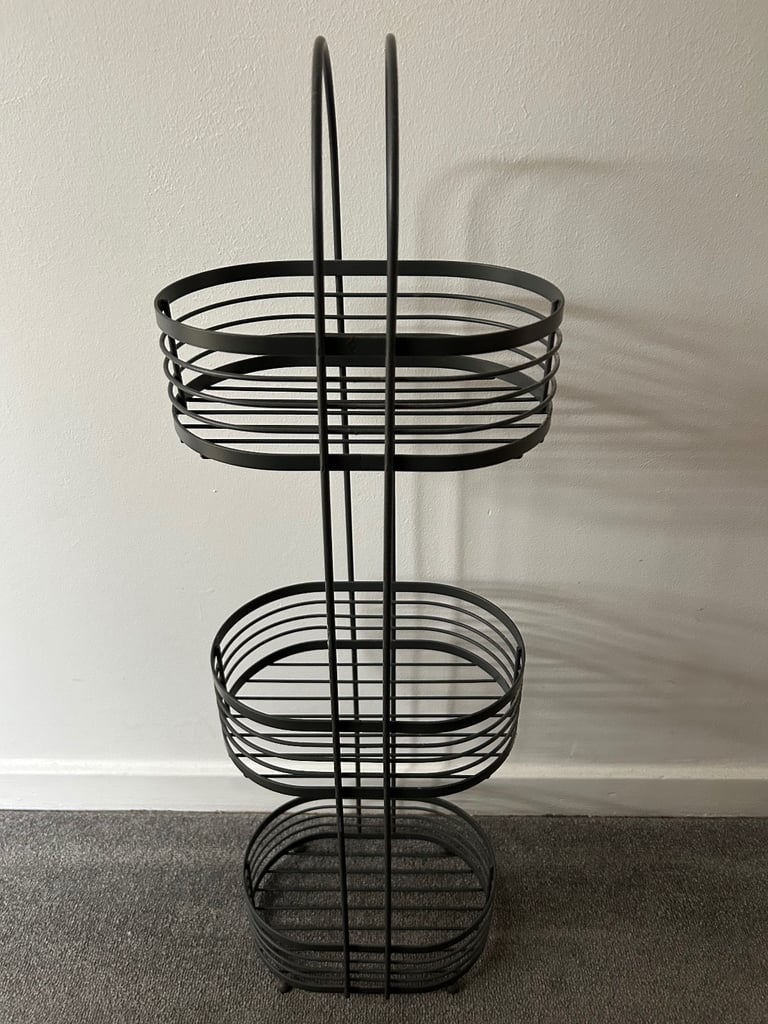 3 Tier Storage Caddy Grey
