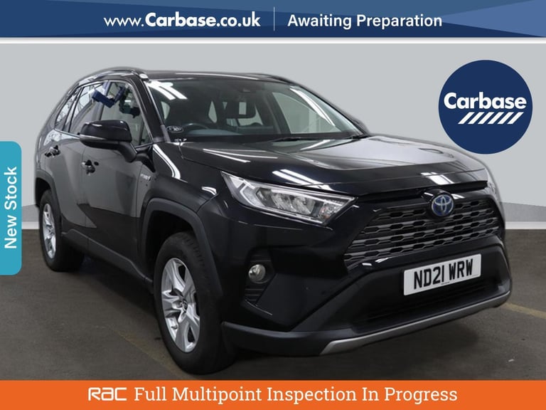2021 Toyota RAV4 2.5 VVT-h GPF Icon SUV 5dr Petrol Hybrid CVT Euro 6 (s/s) (218 ps) SUV PETROL/EL...