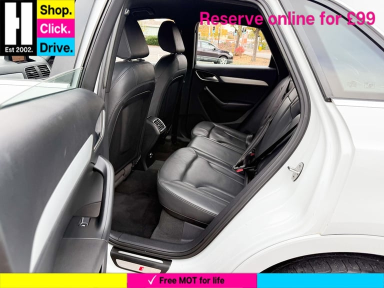 2012 Audi Q3 2.0 TFSI S line SUV 5dr Petrol Manual quattro Euro 5 (s/s) (170 ps) ESTATE Petrol Ma...
