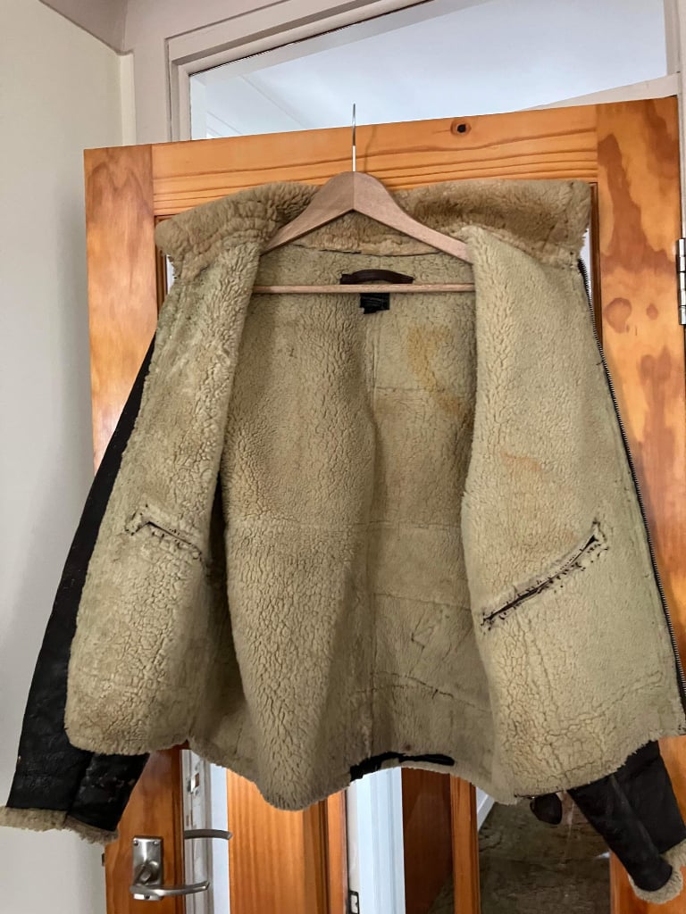 WW2 LEATHER FLYING JACKET-WERBER D1