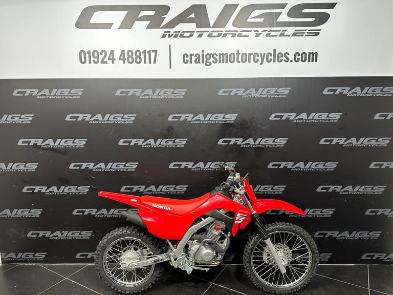 Honda CRF 125 2025 BIG WHEEL 4 STROKE JUNIOR FUN BIKE AT CRAIGS MOTORCYCLES 
