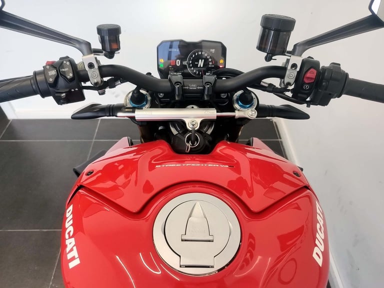 2022 Ducati Streetfighter V4S Red 2,160 Miles Akro Cans | £270 Dep & £270 pcm