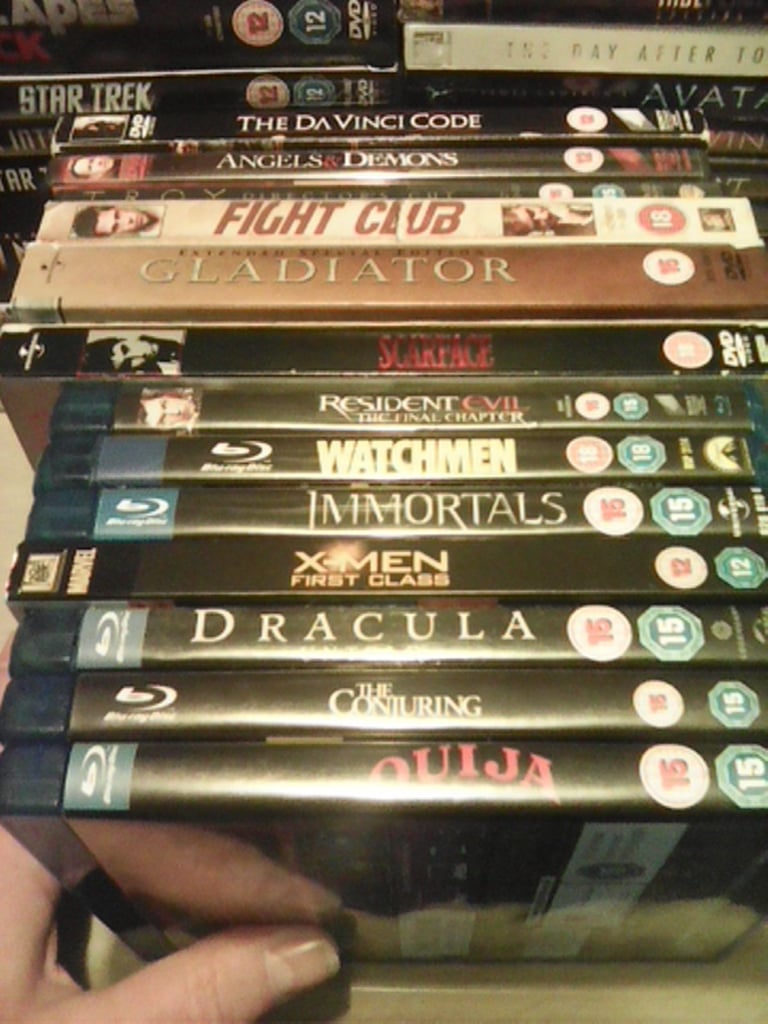 £10 OFF! Job Lot #1 MOVIES x85: Sci-Fi, Fantasy, Superhero, Horror, Epics, Thrillers + Blu-Rays