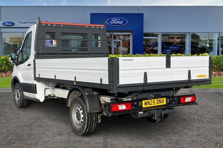 2025 Ford Transit 350 Leader L2 MWB Single Cab Tipper RWD 2.0 EcoBlue 165ps 1 Way DAP, FRONT  Tip...