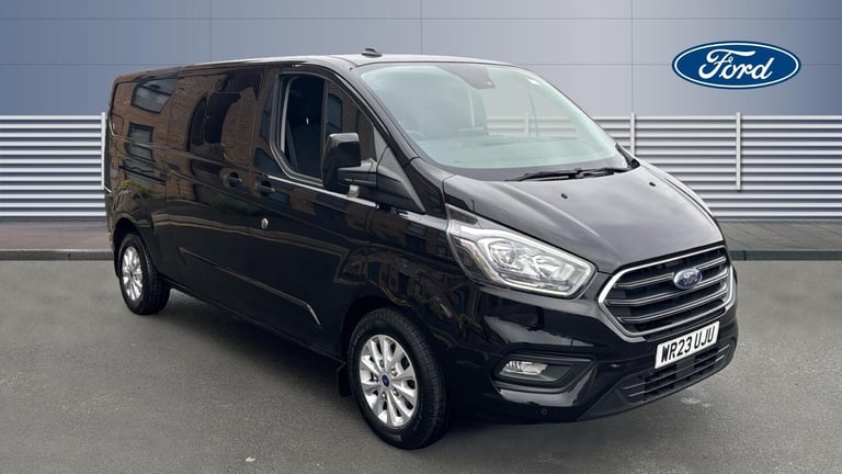 image for 2023 Ford Transit Custom 320 L2 Diesel Fwd 2.0 EcoBlue 170ps Low Roof D/Cab Limited Van Auto Crew...