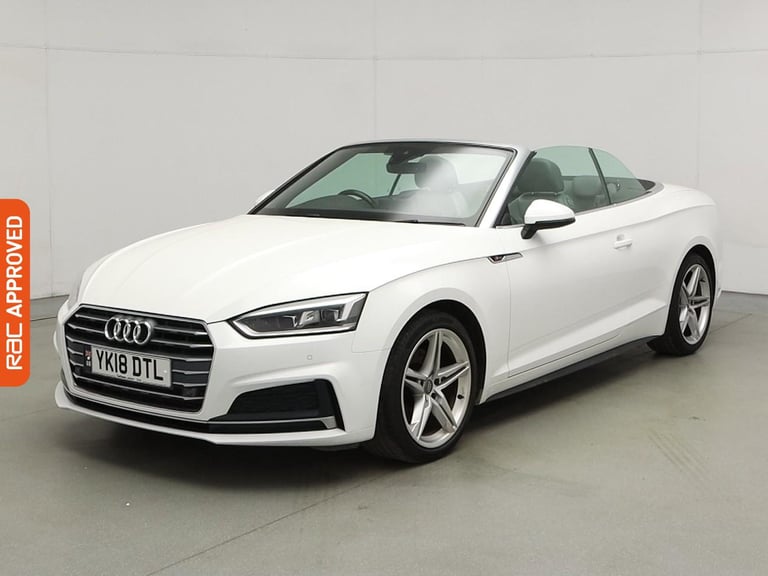 2018 Audi A5 Cabriolet 2.0 TFSI S line Convertible 2dr Petrol S Tronic Euro 6 (s/s) (190 ps) Conv...