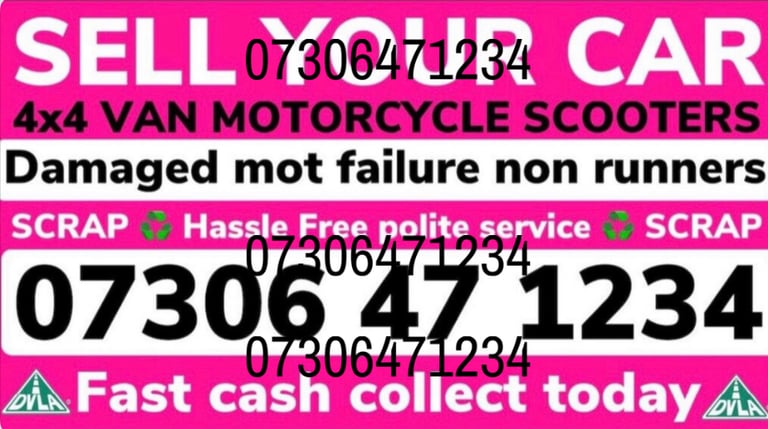🇬🇧📞 SELL MY CAR 4x4 FAST CASH TODAY EVEN NON ULEZ DAMAGED SCRAP VEHICLES WANTED TODAY 