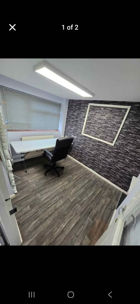 2 x Office/ beauty parlour/ salon / studio