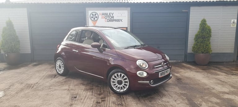 2018 Fiat 500 1.2 Lounge Hatchback 3dr Petrol Manual Euro 6 (s/s) (69 bhp) Hatchback Petrol Manual