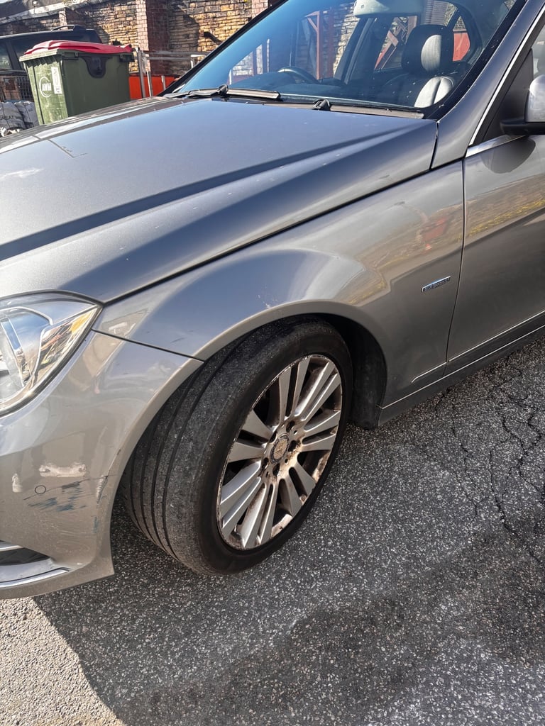 Mercedes Benz w204 wing passenger 