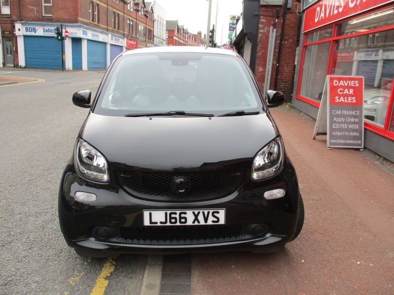 2016 smart fortwo 0.9 Turbo Black Edition 2dr Auto COUPE PETROL Automatic