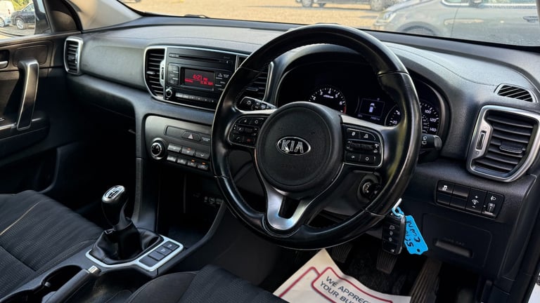 2017 Kia Sportage 1.6 GDi ISG 1 5dr , Euro 6 , No VAT ESTATE Petrol Manual