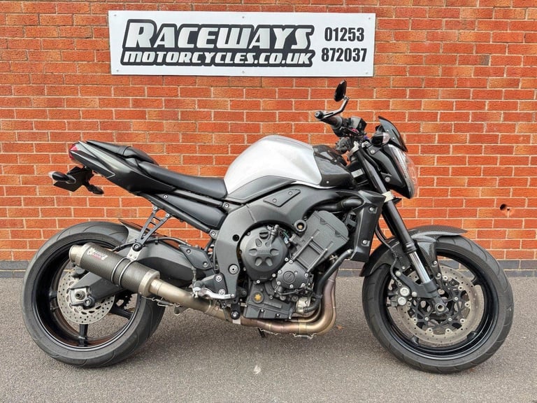 YAMAHA FZ1 N FAZER 1000 SILVER 2007 07 REG JUST 15,015 MILES MIVV FULL SYSTEM