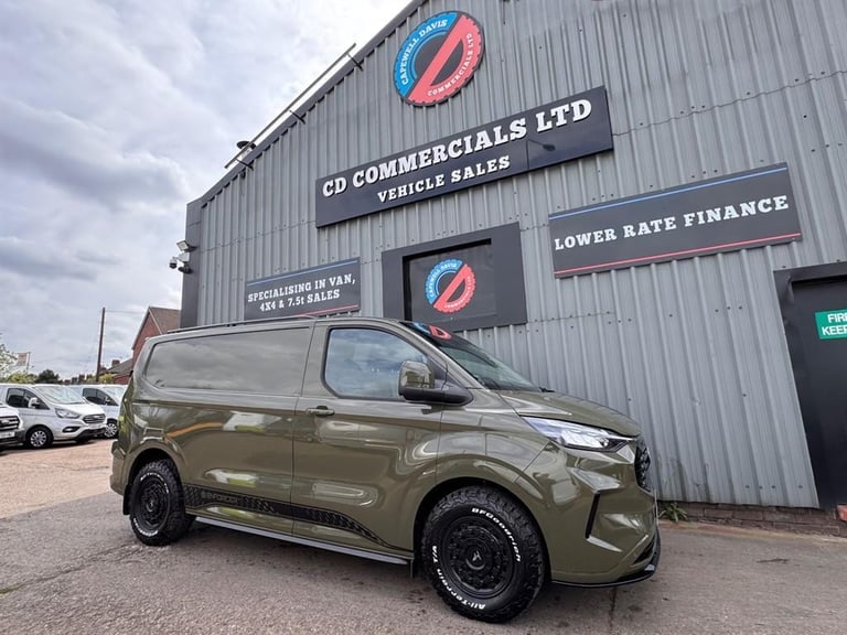 image for 2024 Ford Transit Custom LIMITED *ENFORCER NATO EDITION* *1 OF 1* LEATHER Panel 