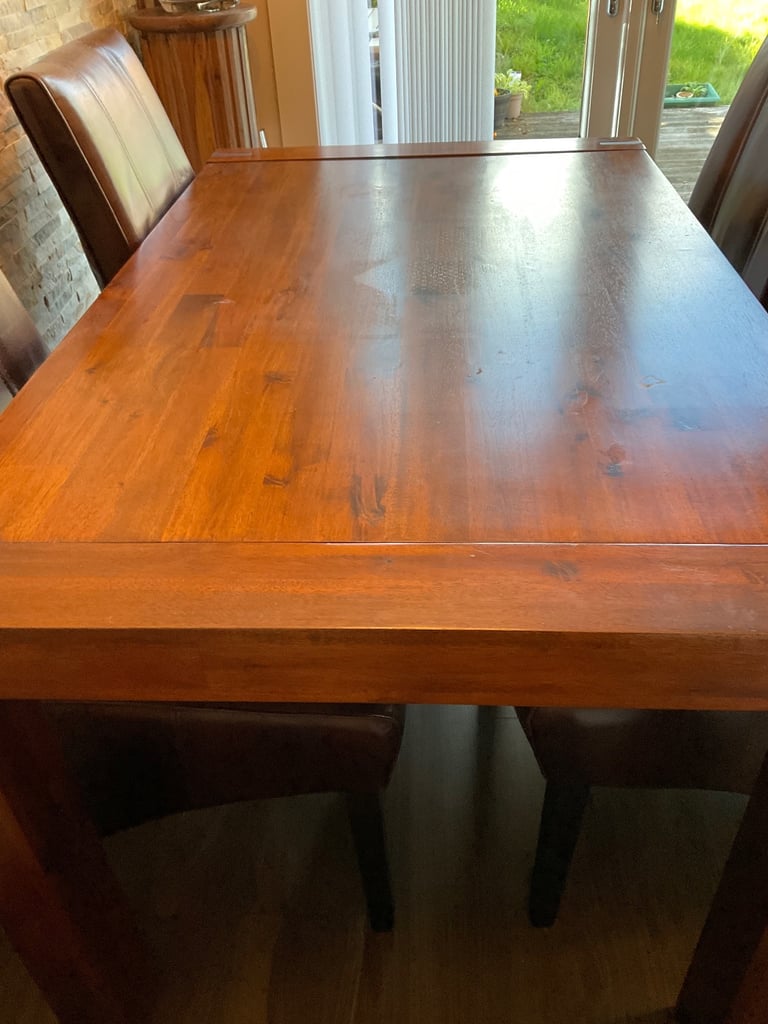 Solid wood dining table (no chairs)
