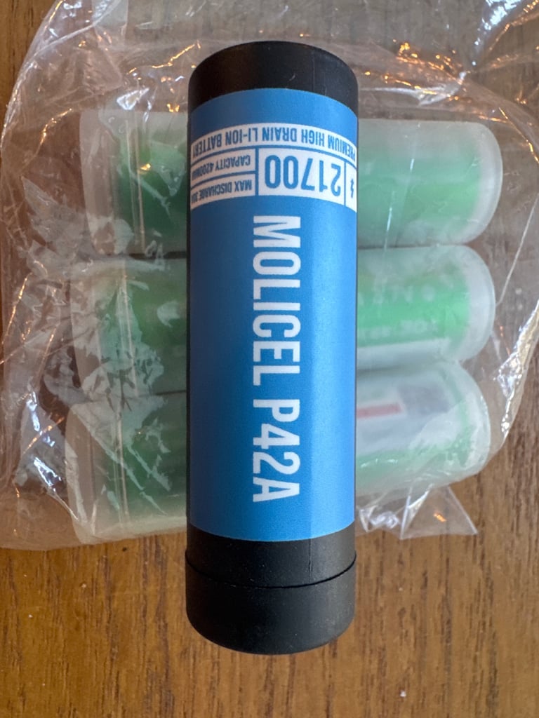 Molicel 21700 battery new sealed 