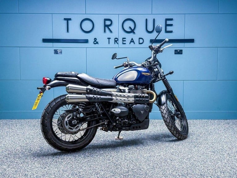 2022 TRIUMPH STREET SCRAMBLER 900 GOLD LINE LTD EDITION - LOW MILES - ONE OWNER