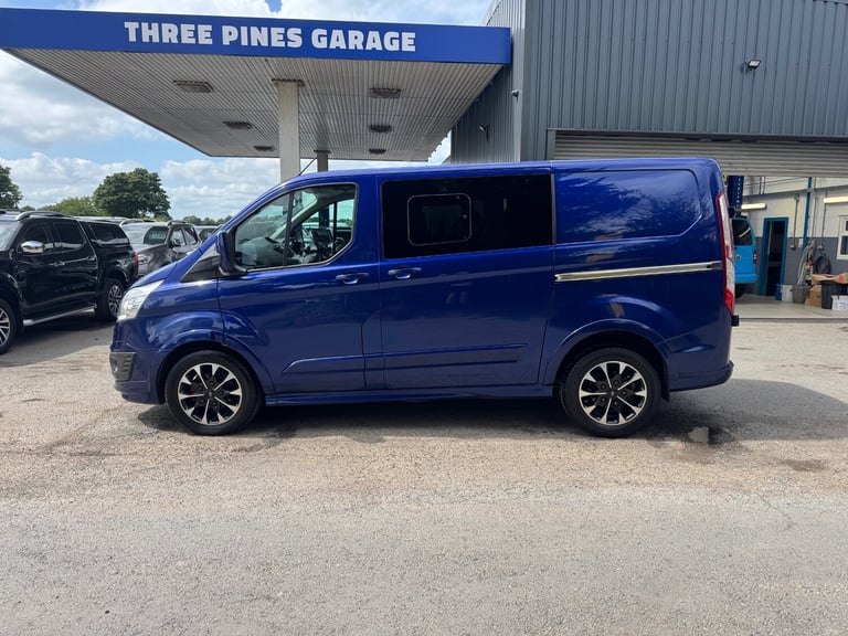 2017 Ford Transit Custom 2.0 TDCi 170ps L1 Factory Fitted Crew Sport No Vat