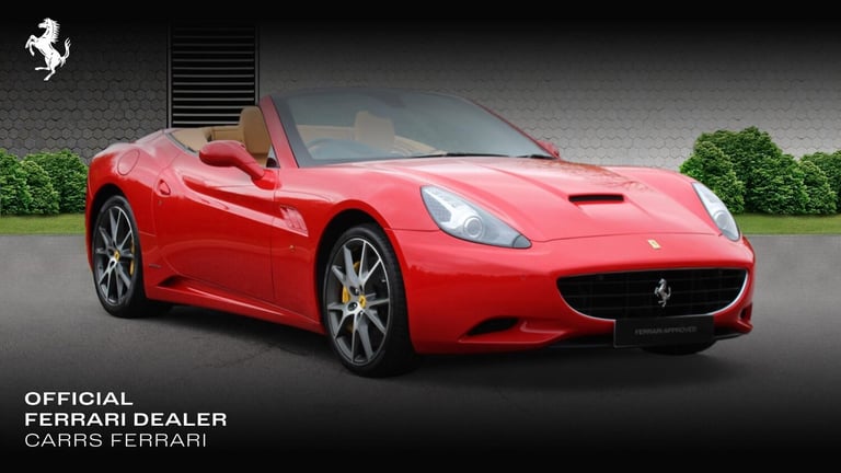 2011 Ferrari California 2+ 2dr F1 Petrol Convertible Convertible Petrol Automatic