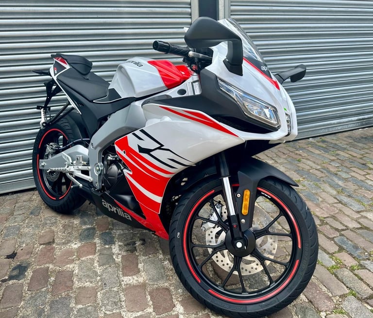 Aprilia RS 125 E5+ Kingsnake White In Stock Now