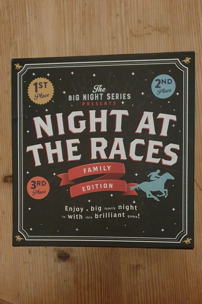 Night At The Races, board game, Professor Puzzle