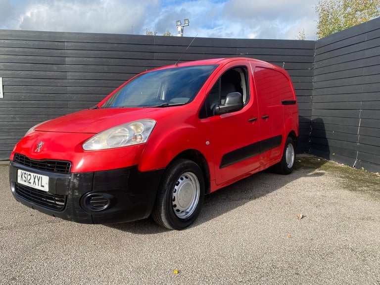 2012 Peugeot Partner 625 S 1.6 HDi 75 Van PANEL VAN Diesel Manual