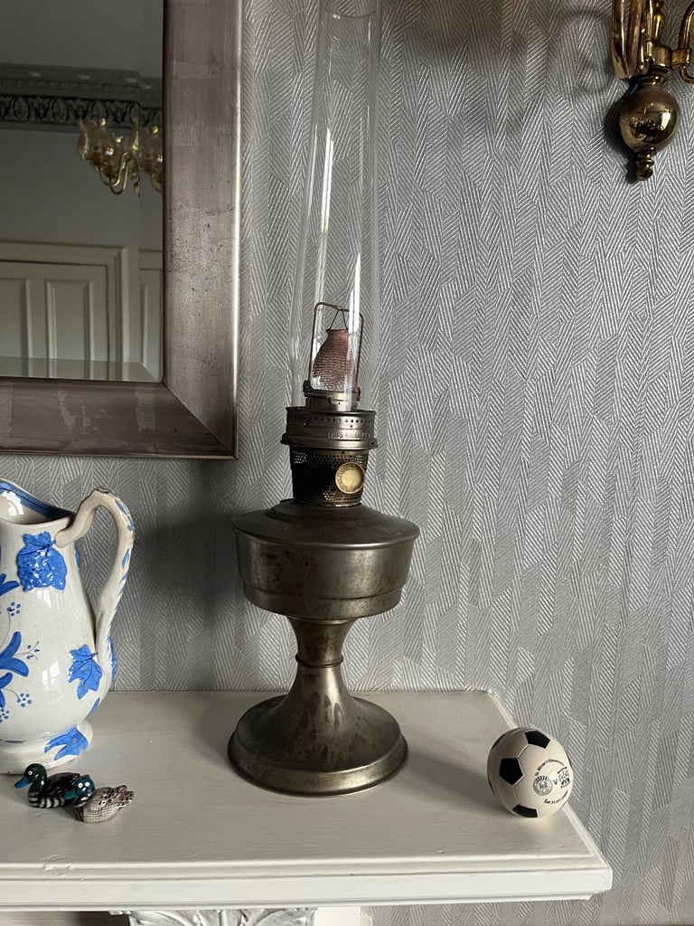 Vintage paraffin lamps x 3