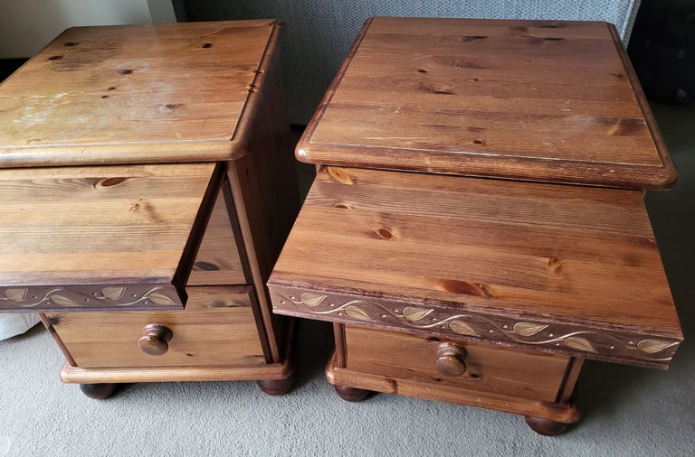 Pair of bedside tables