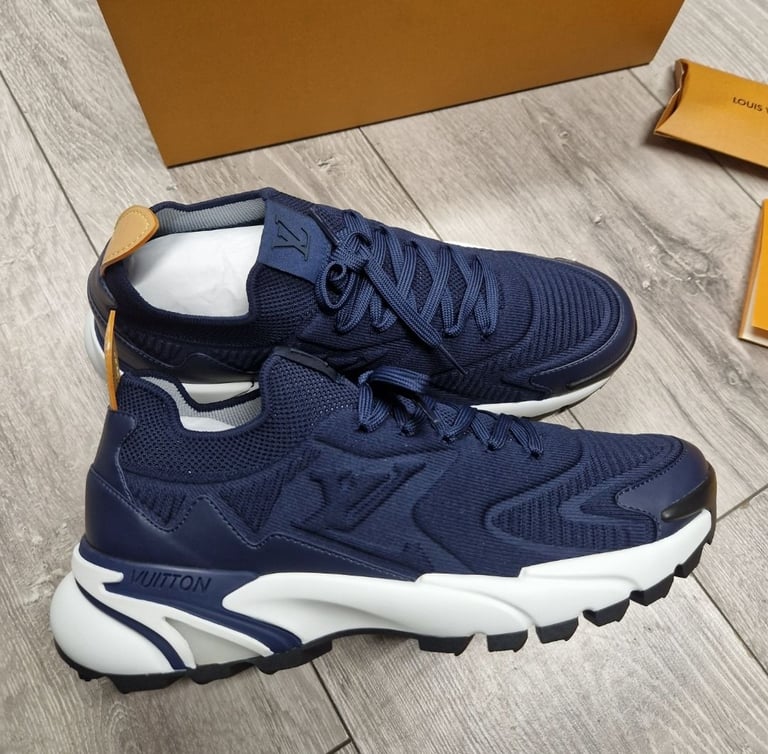 Louis Vuitton runners sneakers trainers black grey blue
