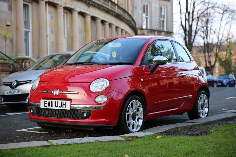 FIAT 500 0.9 TWINAIR SPORT PETROL RED DUALOGIC AUTO AUTOMATIC+WARRANTY
