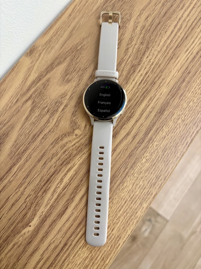 Garmin Venu 3s - French Grey/Soft Gold 