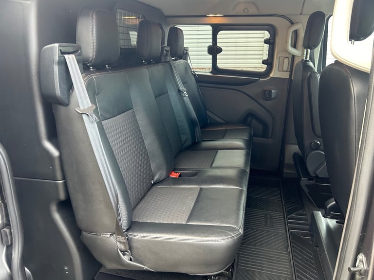 2021 Ford Transit Custom 2.0 TDCI 185ps Sport DOUBLE/CREW CAB Van NO VAT  PANEL VAN Diesel Manual
