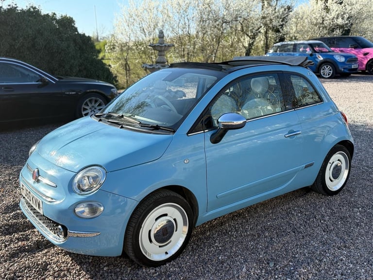 2018 Fiat 500 12 Spiaggina 2dr CONVERTIBLE Petrol Manual