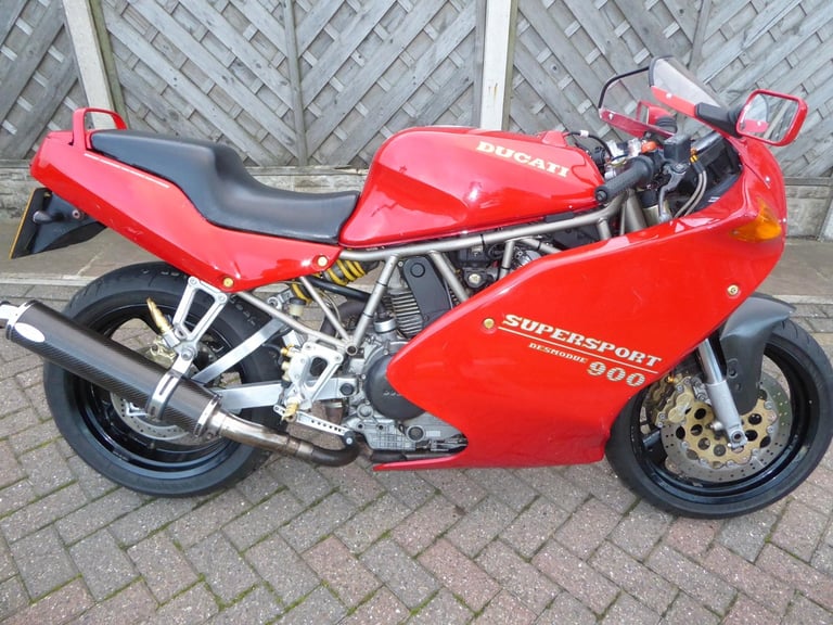 DUCATI 900 SS L REG FLAT SLIDE CARBS DYNA COILS CARBON CANS K-N PRO 100 LEADS