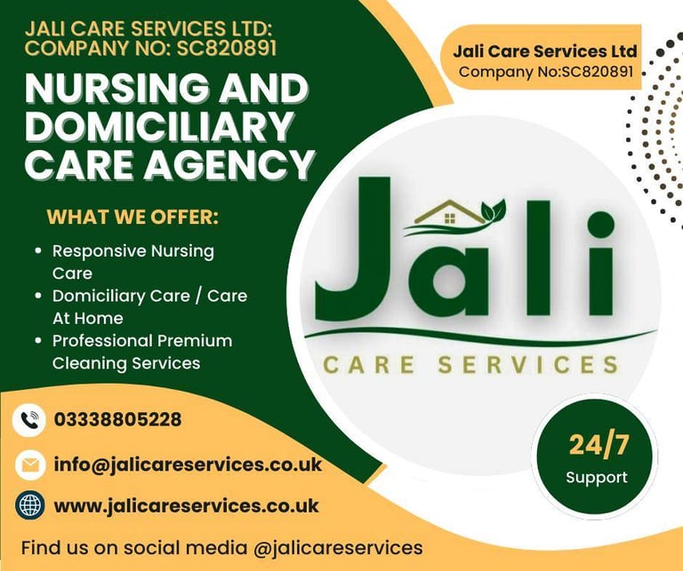 Providing Nursing, Care at home and Cleaning 