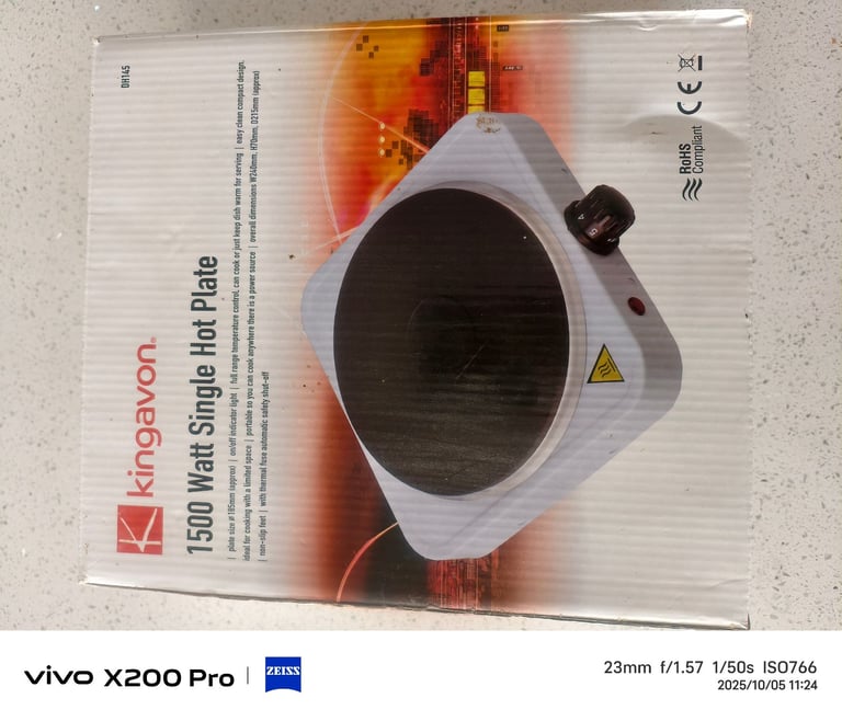 image for 1500w single hot plate
