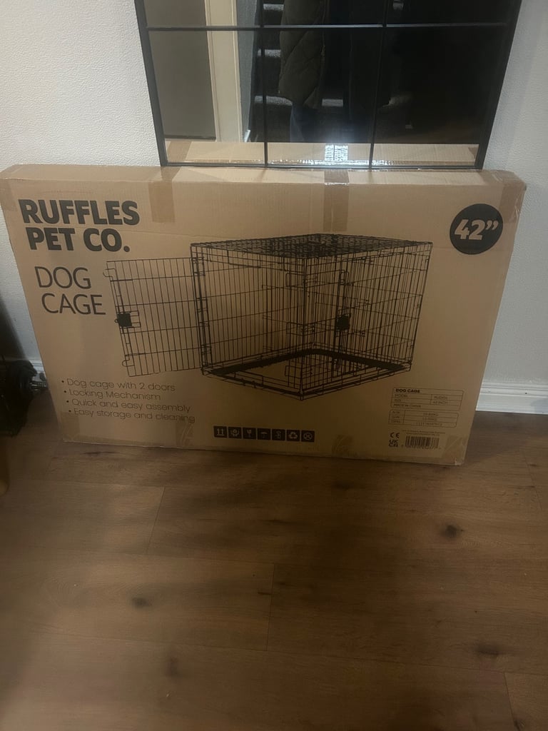 X-Large dog crate, brand new in box