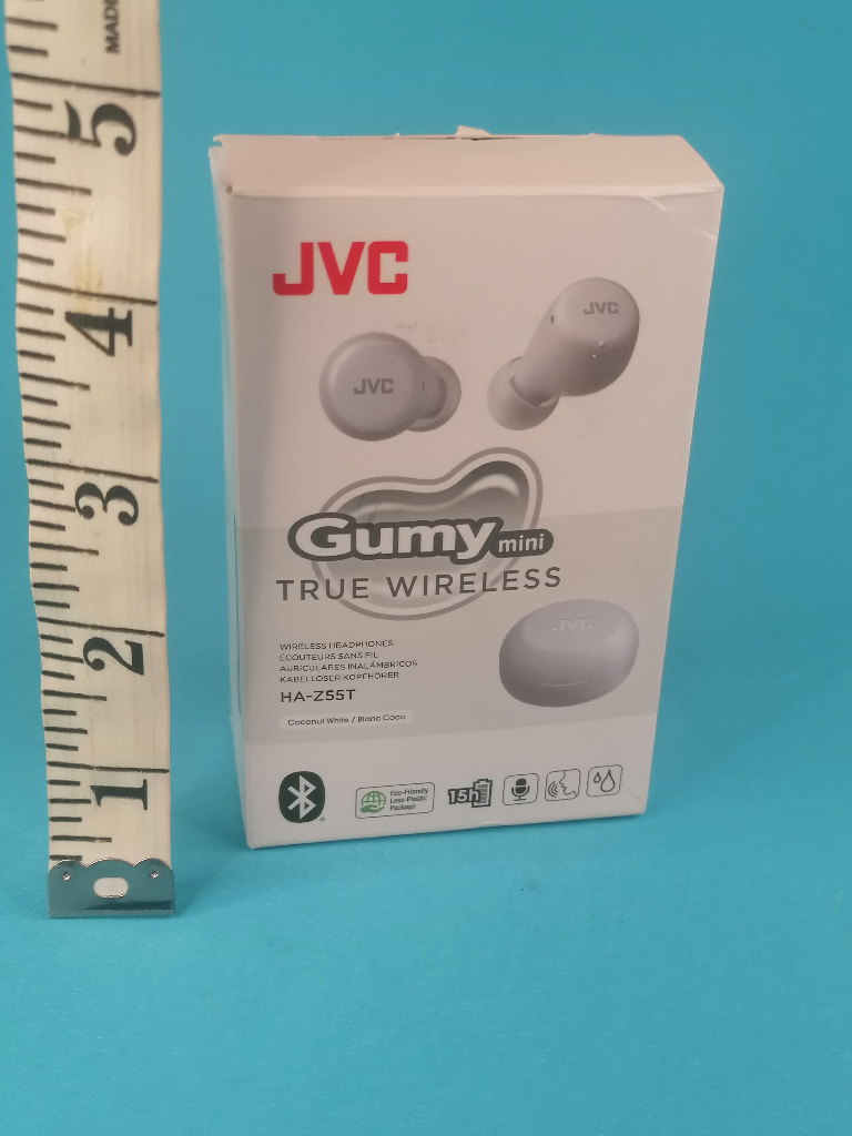 Brand new. JVC Gumy Mini True, Wireless Earbuds, Bluetooth 5.1, Splash Protection . 