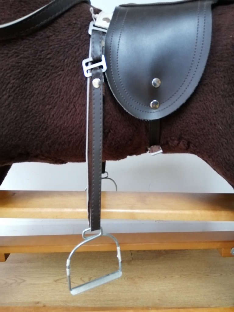 Vintage solid wood base large Mamas and Papas Rocking Horse