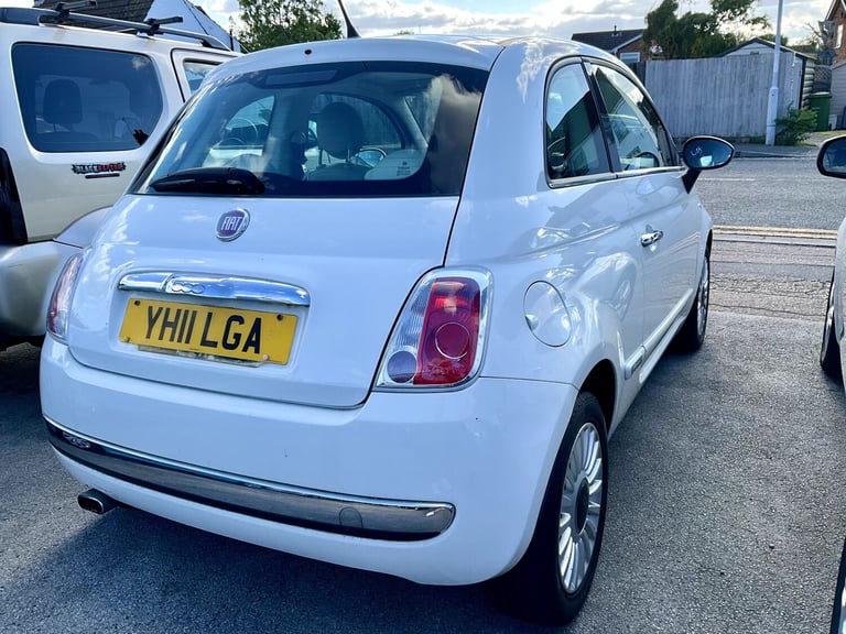 2011 Fiat 500 1.2 Lounge Hatchback 3dr Petrol Manual Euro 5 (s/s) (69 bhp)