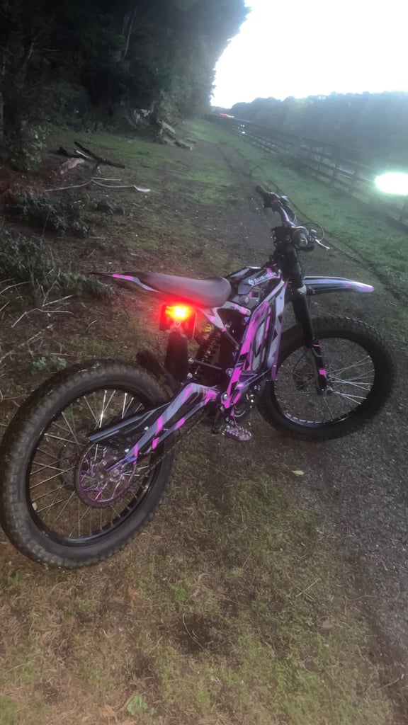 Surron upgraded not talaria or ebike 