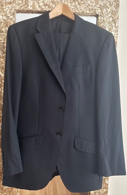 Next Mens Classic Business suit size L Charcoal Grey