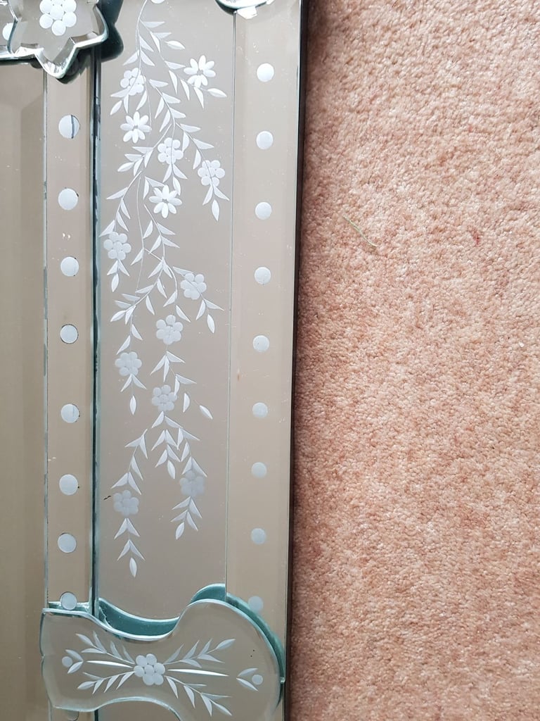 Mirror, Venetian Style REDUCED TO £50 ono