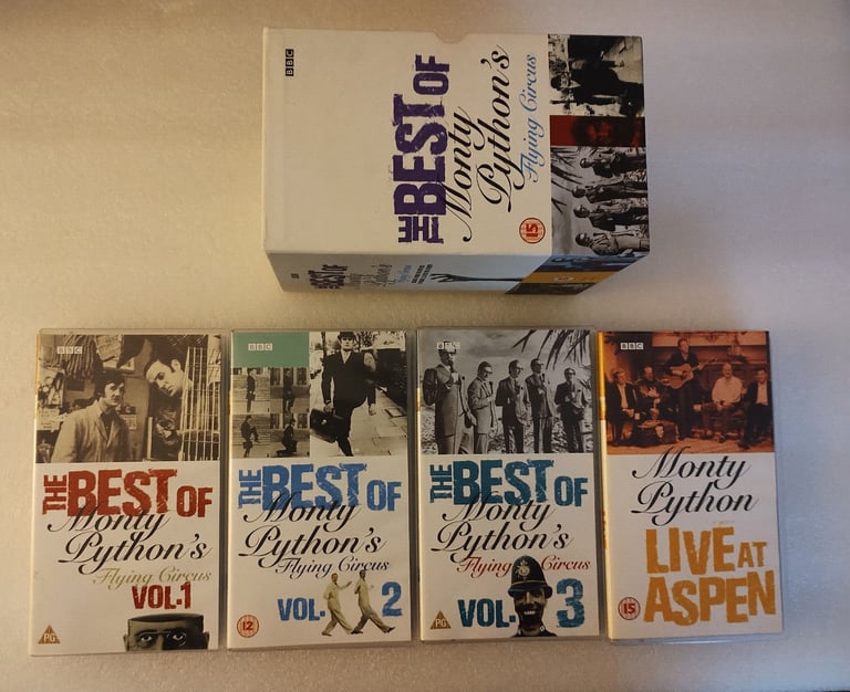 Monty Python's Flying Circus - VHS collection - please read for listing