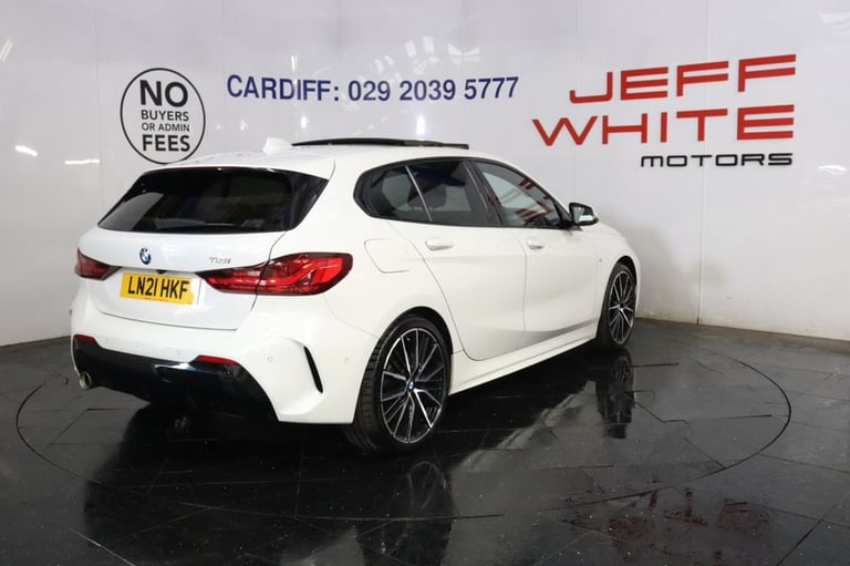 2021 BMW 1 Series 1.5 118i M Sport 5dr DCT (PAN ROOF, 19 inchALLOYS) Hatchback Petrol Automatic