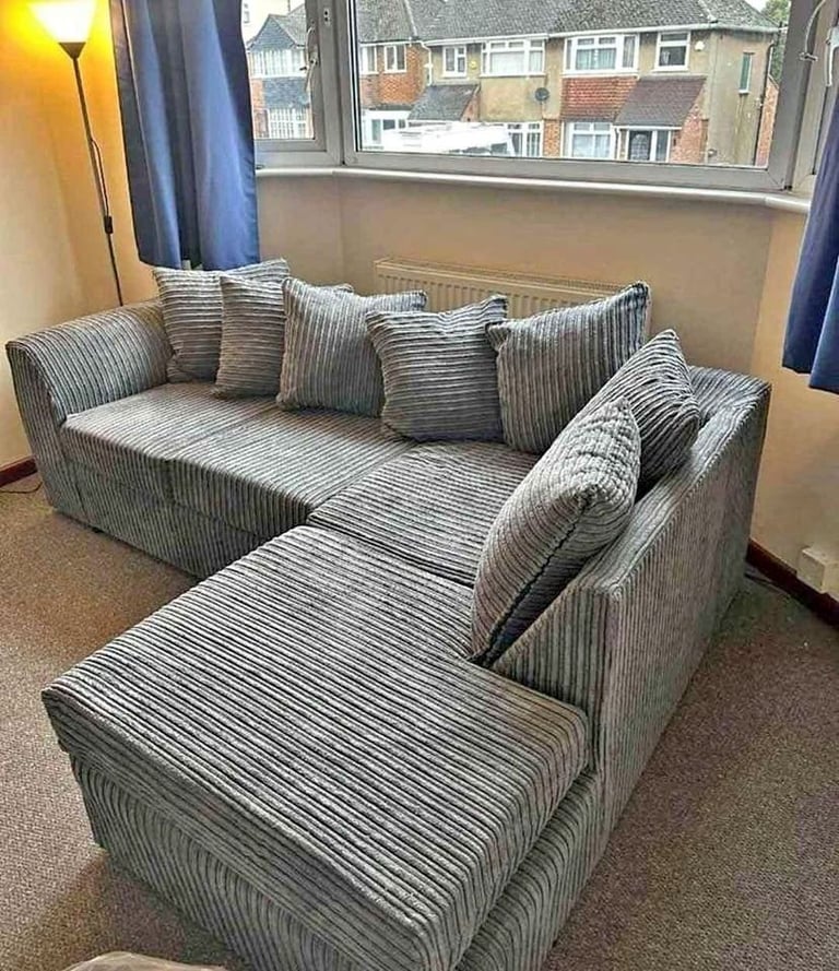 image for  Stunning DYLAN Corner Sofa – Elegant & Modern Look ~ COD Available **