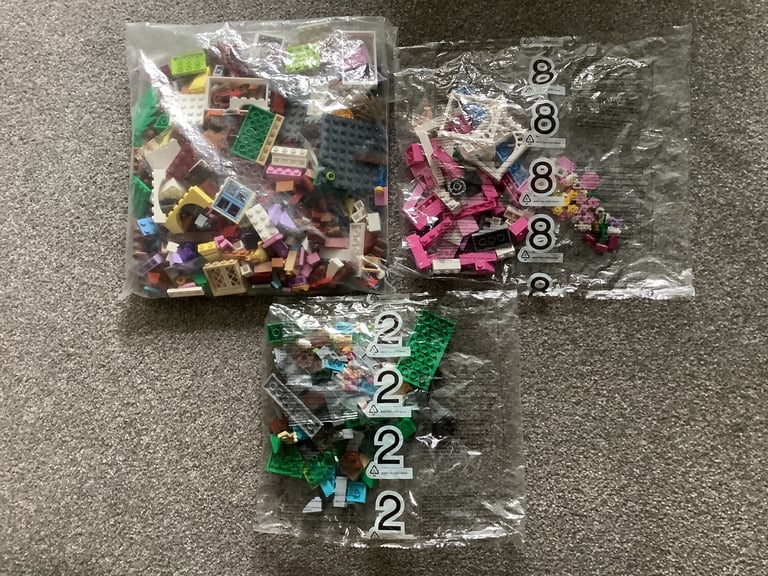 3 BAGS LEGO PIECES