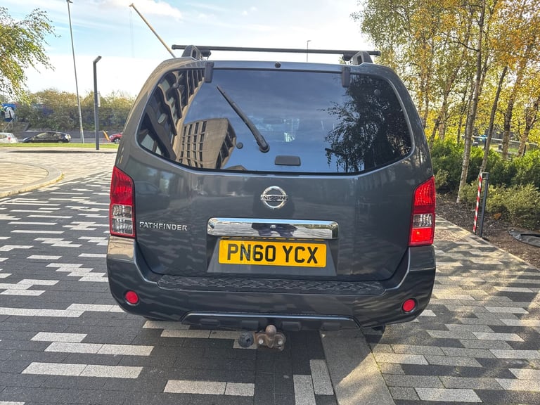 2010 NISSAN PATHFINDER TEKNA 2.5 DCI STATIONWAGON AUTOMATIC GREY 7 SEATER 5dr 