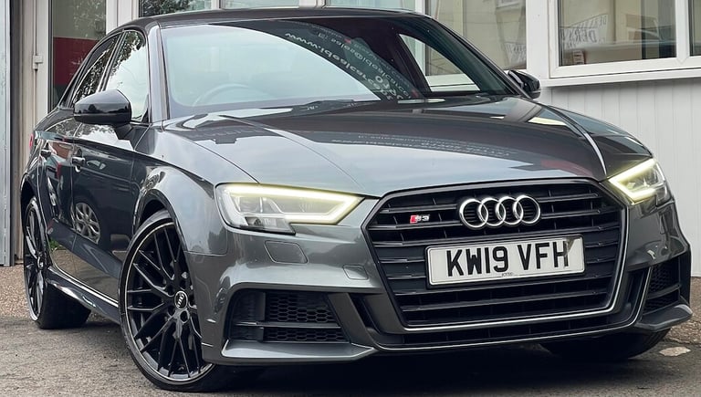 2019 Audi S3 2.0 TFSI Black Edition Saloon 4dr Petrol S Tronic quattro Euro 6 (s/s) (300 Saloon P...